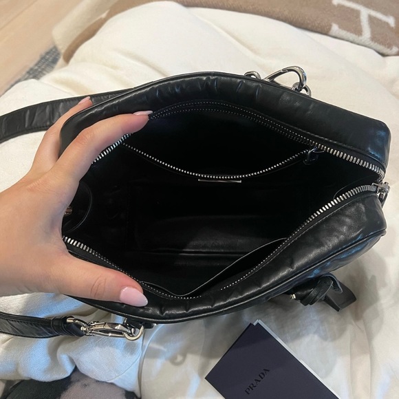 Prada Medium Antique Nappa Leather Top Handle Bag - Picture 2 of 6